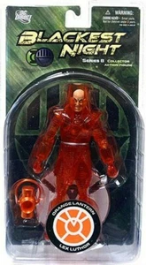 DC Direct Blackest Night: Series 8 Orange Lantern Lex Luthor Action Figure 6b3 - Picture 1 of 1