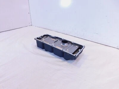 Bandeja de cárter de aceite negra Harley Transmission Road King Street Electra Glide con deflector Foto 1 de 4