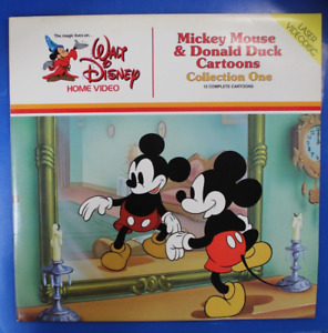 Mickey Mouse & Donald Duck 12 Cartoons Collection One Laserdisc-NOT VHS OR DVD