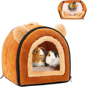 Pet Soft Guinea Pig Bed Rabbit Cozy Hideout House Bunny...  - Picture 1 of 7