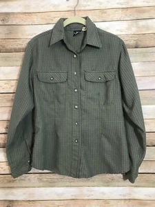 The North Face Shirt Size Small Button Down Green Collared Shirt - Picture 1 of 5