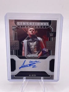 WWE 2022 - Prizm - Auto Sensational Signatures - A-Kid - Imagen 1 de 2
