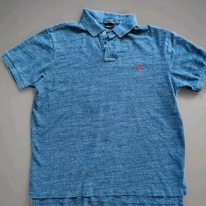 Polo Ralph Lauren Verde Oscuro Ahumado Azul Talla XL Polo Bordado Logo - Imagen 1 de 8