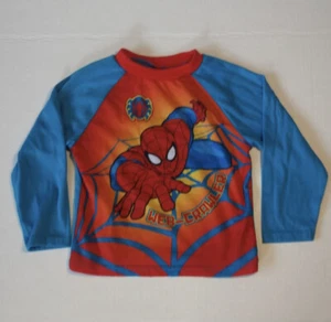 Marvel Spiderman Web-Crawler Pj Long Sleeve Top 5T - Picture 1 of 3