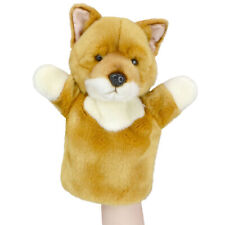 Lil Friends 26cm Dingo Animal Hand Puppet Kids/Children Soft Plush Toy Brown 0m+