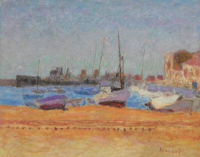 Impresión en lienzo Pierre Bonnard El puerto de Cannes # 2 16 x 20 #9914 Foto 1 de 4