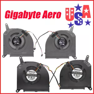 OEM Cooling Fan CPU GPU Replacement For Gigabyte Aero 15 15G 15P 17P Rx5G RP77 - Picture 1 of 7