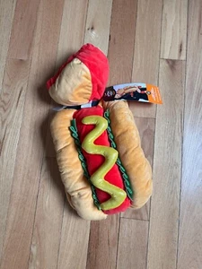 Hot Dog Plush Infant Carrier Size 0-6 Month Baby Halloween Costume Hyde & EEK! - Picture 1 of 5
