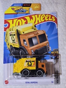 FREE SHIPPING 2024 Hot Wheels Total Disposal 160/250 HW Metro 8/10 Netflix NEW - Picture 1 of 2