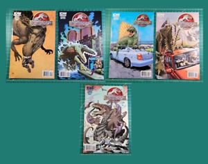 Jurassic Park #1-5 (2010) IDW Complete Comic Set 1 2 3 4 5 Schreck Dyke VF/NM