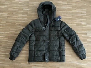 Blauer USA Herren Daunen Jacke army grün L Modell 14WBLUC02140 UVP450EUR neu - Bild 1 von 8