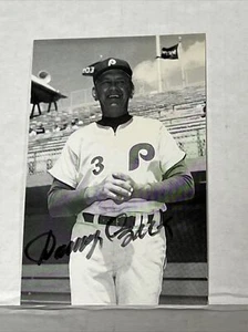DANNY OZARK POSTKARTE HANDSIGNIERT SIGNED PHILADELPHIA PHILLIES VERSTORBEN - Bild 1 von 9