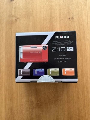 Fujifilm Finepix Z Series Z10fd 7.2MP Digitalkamera - Rot - Bild 1 von 4