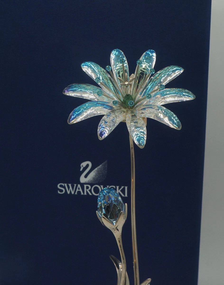 スワロフスキー クリスタル ディンドリ サファイアブルー パラダイスフラワー スワロフスキー クリスタル ディンドリ サファイアブルー パラダイス