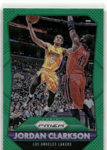 Jordan Clarkson 2015-16 Panini Prizm Green Prizms #202 Los Angeles Lakers - Picture 1 of 2