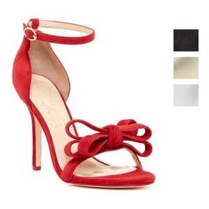 Isa Tapia Shelby Schleife offene Zehenpartie Stiletto-Absatz Sandalen - mehrere Farben - Bild 1 von 1