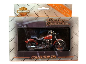Harley Davidson Two Deck Playing Cards 1999 Limited Edition Collectible Tin - Picture 1 of 3