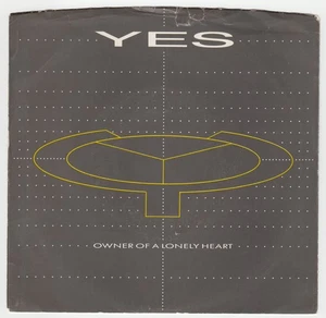 Yes 7" +Pic SL "Owner Of A Lonely Heart" Atco (7-99817) Vinyl Near Mint - Imagen 1 de 4
