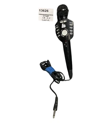 Singing Machine SMM2097 Karaoke Microphone Dynamic Wired Mic Black OEMSinging Ma - Image 1 of 4