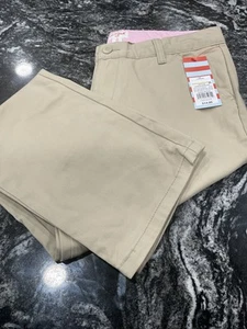 *NWT* Cat Jack Pants Girls 14 Plus Khaki Beige 3Y8 - Picture 1 of 2