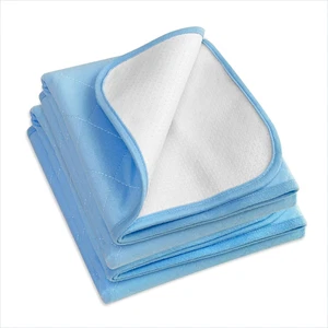 Bedecor Pack of 2 Heavy Absorbency Reusable Incontinence Bed Pads for Kids Ad... - Picture 1 of 12