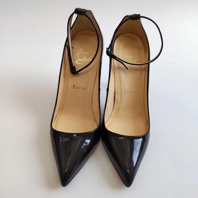 Christian Louboutin Pumps Heel Patent Leather EU 36 From Japan 119853K Authentic - Image 1 of 4