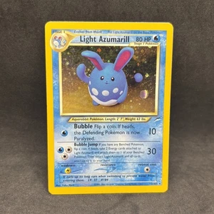 Pokemon TCG - Light Azumarill 13/105 Holo Rare - Neo Destiny Unlimited - VLP - Picture 1 of 2