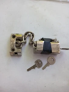 Abus Türkette. Sicherheit Kette. 3 Schlüssel. Massiv - Bild 1 von 5
