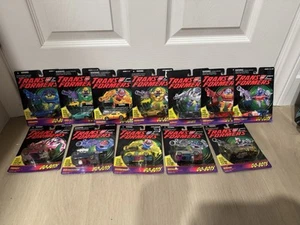 Transformers G2 Gobots Set Of 12 MOC Bumblebee Soundwave Frenzy Mirage Ironhide - Picture 1 of 15