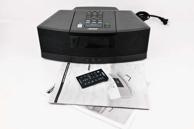 New Bose AWRC1G Wave Audio System + Bose CD Pedestal AWACCP Audio AUX Dock - Image 1 of 4