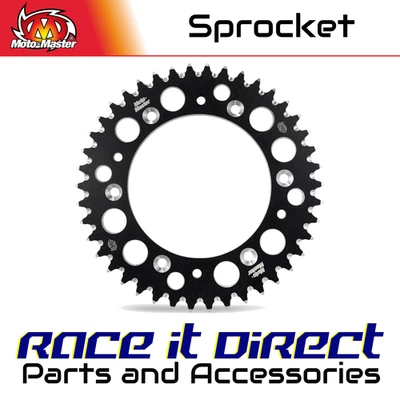 Sprocket for KTM 450 SMR 2007-2009 Rear Alu Black 40T MotoMaster - Image 1 of 4