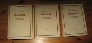 Albrecht Bengel, Gnomon 6. Auflage, Berlin 1952 - Bild 1 von 4