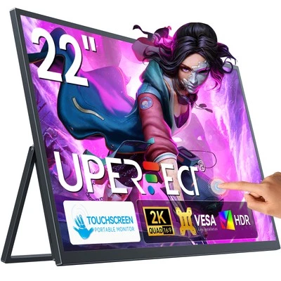 UMax 22 Touch 22 Zoll 2K Tragbarer Monitor Touchscreen Computer Display mit 60Hz - Bild 1 von 4