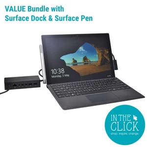 Microsoft Surface Pro 5 4G +Dock +Pen BUNDLE i5-7300U/8G RAM/256G SSD |B Grade| - Picture 1 of 7