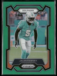2023 Panini Prizm #184 Jalen Ramsey Green Prizm - Picture 1 of 2