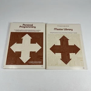 TI Programable 58/59 Programación Personal Completo Manual del Propietario Biblioteca Maestra - Imagen 1 de 16
