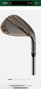 New 2025 TaylorMade Hi Toe 4 ATX 58 Degree 12 Bounce Dynamic Gold Tour Shaft RH - Picture 1 of 8