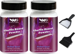 Shuffleboard Sand - Cera para tejo con mini recogedor y mini juego de cepillos para Shuffleboard - Imagen 1 de 2