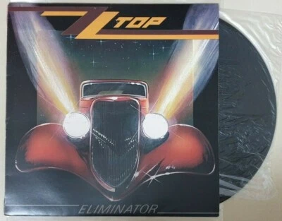 ZZ TOP ELIMINATOR NOS UNPLAYED MINT LP RARE ISRAELI PRESS 1983 ISRAEL - Image 1 of 2