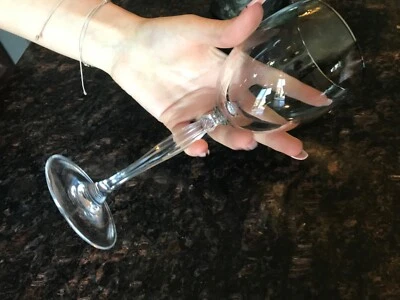 "Cábana de agua de vidrio Noritake Allaire platino 8 1/2"" descontinuar en muy buen estado" Foto 1 de 4