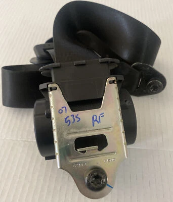 Retractor cinturón seguridad delantero derecho bmw e60 530i 525i 545i 535i 528i 04-10 072318b Foto 1 de 4