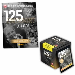 Panini Eintracht Francfort 125 Années Sticker Box + Album - Zdjęcie 1 z 1