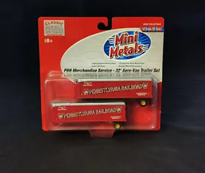 Mini Metals PRR Merchandise Service - 32’ Aero-Van Trailer Set - Picture 1 of 2