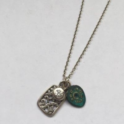 Collar Escolar Silpada N2848 Charm Nuevo 16-18" Foto 1 de 4