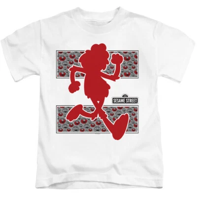 Camiseta gráfica SESAME STREET ELMO RUNS niños pequeños 2T 3T 4T 4 5-6 7 Foto 1 de 3