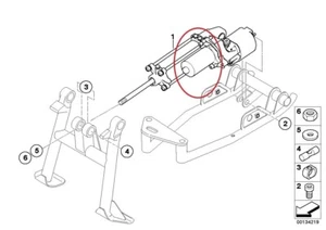 BMW K 1200 LT Center Stand Scooter 1200 2003 2004 2005 2006 2007 2008 - Picture 1 of 5