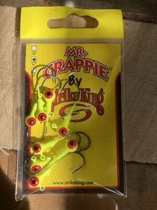 mr crappie jigs heads 1/16 Chartreuse 8 Stück - Bild 1 von 1