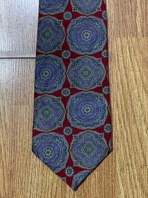 Corbata Stefano Ricci Para Hombre Geométrica Seda Italia Lujo Preppy Saks Quinta Avenida Foto 1 de 4