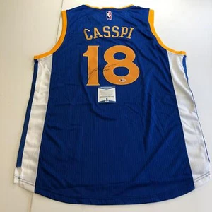 Omri Casspi signed jersey BAS Beckett Golden State Warriors Autographed - Picture 1 of 3