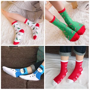 Weihnachten Neuheit SOCKEN Babys Jungen Mädchen Weihnachtsgeschenk WEIHNACHTSSOCKE - Bild 1 von 23